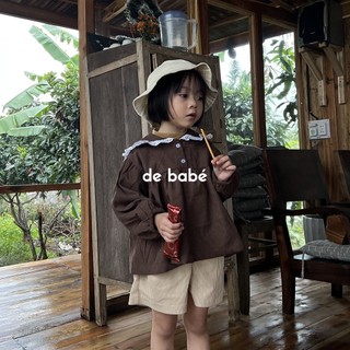 Quần short nhung tăm trẻ em - coduroy short - de babé