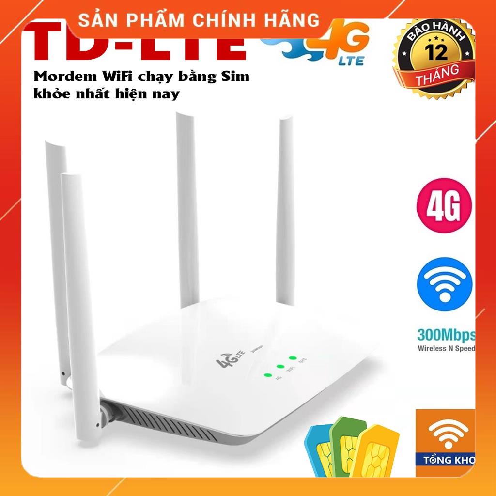 Bộ phát wifi dùng Sim 4G / 3G LTE - R102 - 4 ăngten dùng cho ô tô và nơi không có internet