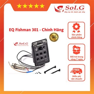 EQ Guitar Fishman 301 Chính Hãng - Nhập khẩu Châu Âu Phân Phối Nhạc Cụ Phụ Kiện Chính Hãng SolG