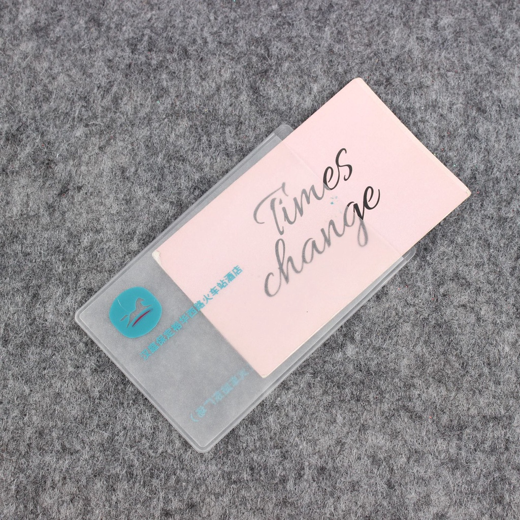 Bọc chống xước Căn cước công dân, các loại thẻ - Bọc thẻ trong suốt - HIKOMA STORE