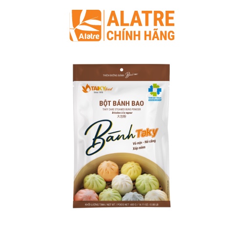 400g Bột Bánh Bao TÀI KÝ - Tặng Kèm Gói Men Nở - Hàng Chính Hãng!