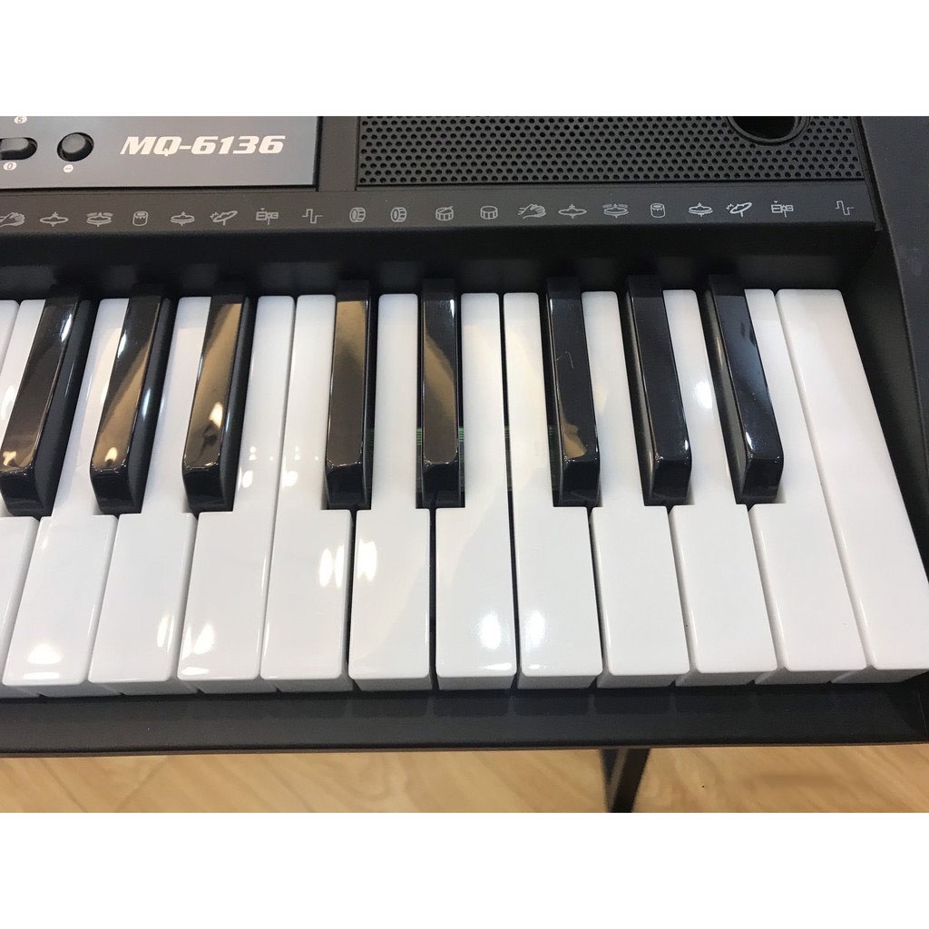 Đàn organ, đàn piano điện tử MQ6136 61 phím cao cấp, phù hợp cho người mới và đang học đàn