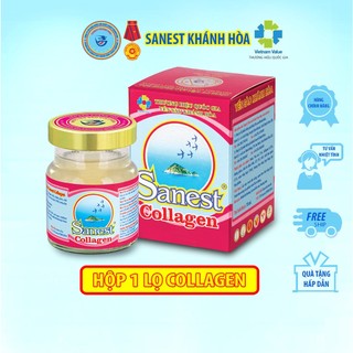 Nước Yến Sào Khánh Hòa Sanest Collagen - Lọ 70ml