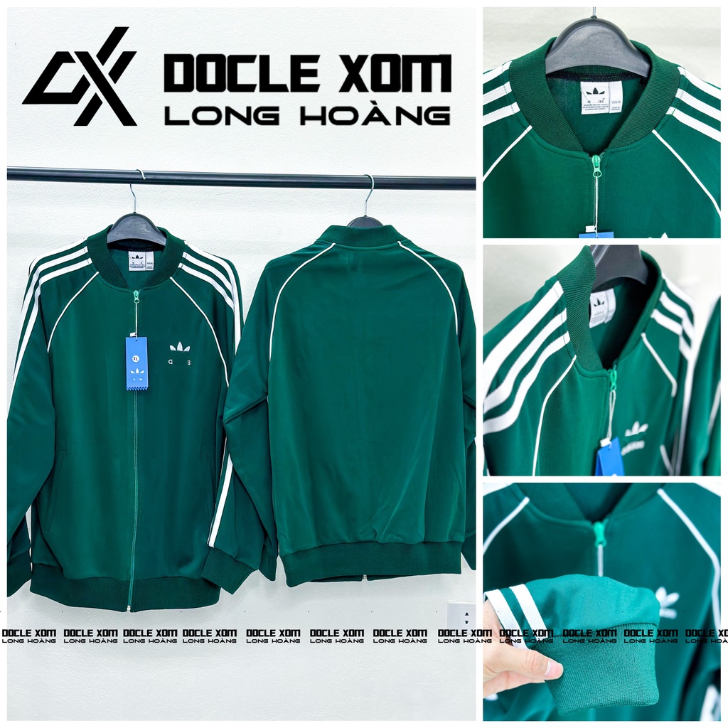 Áo Khoác Thể Thao Nam 3 Sọc Kiểu Dáng Trẻ Trung