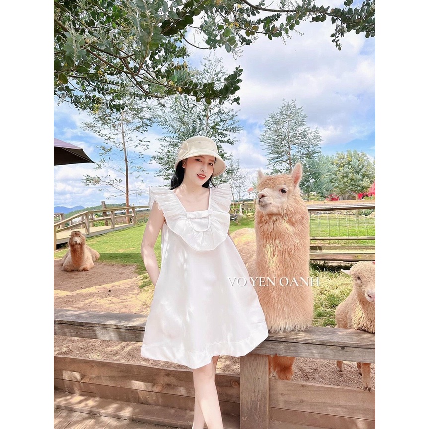 VÁY ĐẦM NỮ BABY DOLL XÒE SÁT NÁCH CHẤT TAPTA BỒNG BỀNH CAO CẤP SHOPNGOO