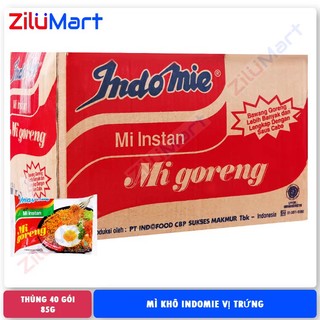 Mì xào khô Indomie Mi Goreng vị trứng loại 85g
