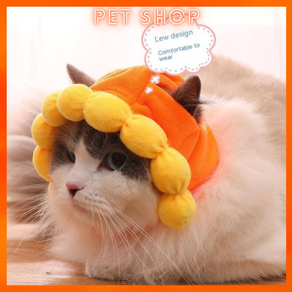 Mũ Xinh Xắn Nhiều Mẫu Mềm Dễ Thương Dành Cho Pet Thú Cưng