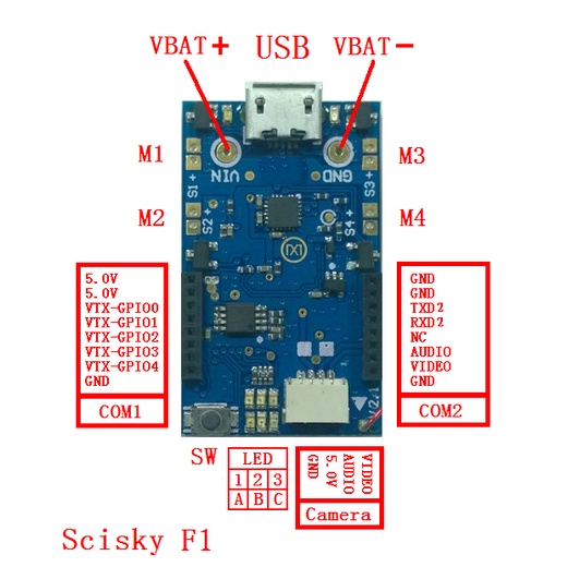 Mạch f3 brushed cho máy bay điều khiển từ xa