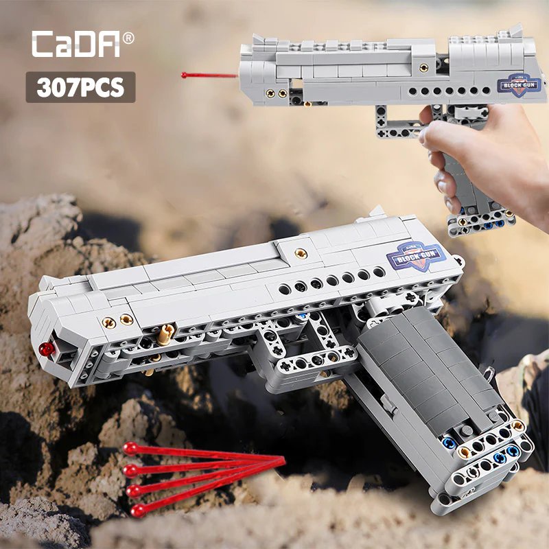 Đồ Chơi Lắp Ráp Mô Hình 3D CaDA Súng Lục Desert Eagle C81007 (307 mảnh) [Non Lego]