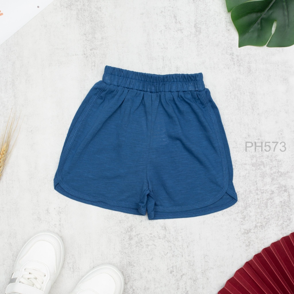 Quần đùi bé gái SUNKIDS, size 9-14 tuổi, quần đùi cho bé chất cotton mềm mát,  nhiều màu