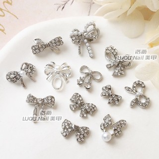 Set 10 charm nơ ,charm trang trí móng các loại mới