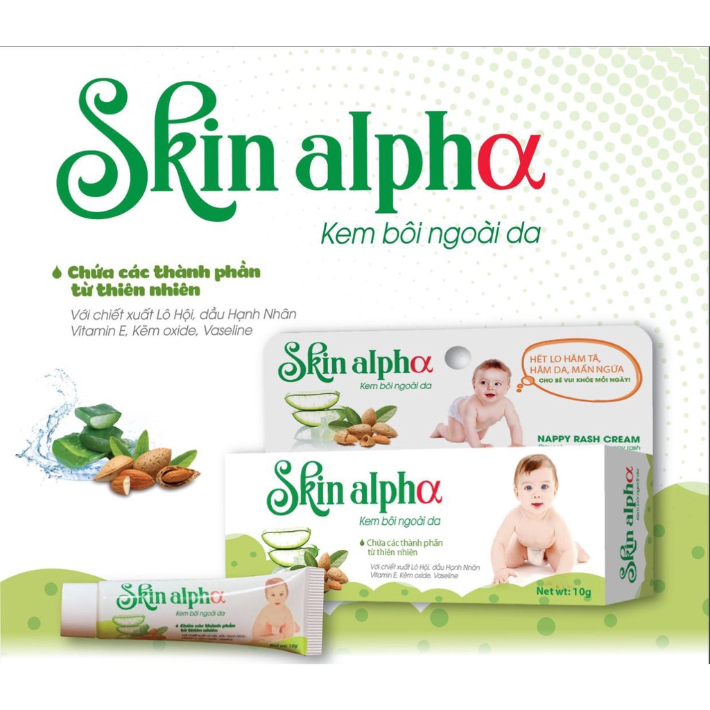 Kem bôi ngoài da Skin Alpha