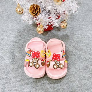 Dép bé gái đính nhiều Sticker