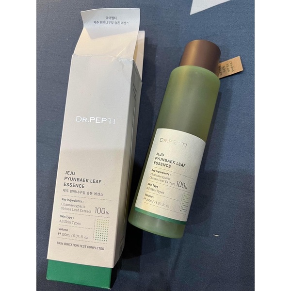 Tinh Chất Phục Hồi, Cấp Cứu Da Chiết Xuất Từ Tinh Dầu Lá Bách Xanh Đảo Dr.pepti Jeju Pyunabek Leaf Essence 950k
