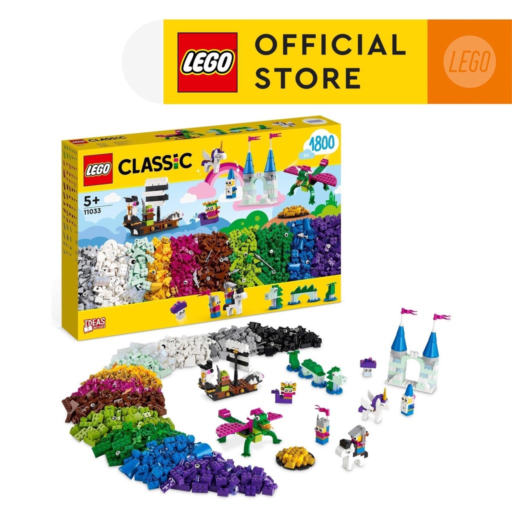 LEGO Classic 11033 Bộ Gạch Sáng Tạo Chủ Đề Vũ Trụ 