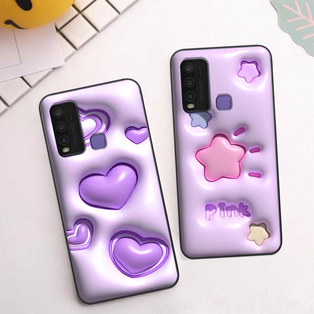 Ốp Vivo Y30 / Y50 in phẳng hiệu ứng 3D giả nổi siêu thật, cực xinh, cá tính