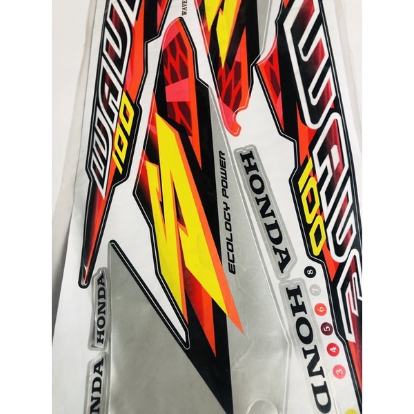 Tem Wave 2004 S Bạc Đen Thái