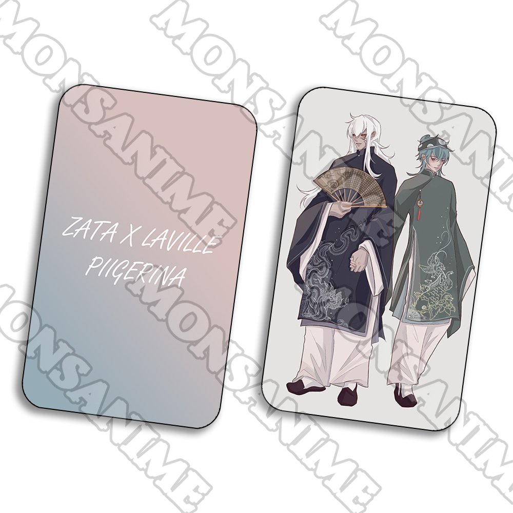 Ảnh card bo góc in hình Liên quân zata x laville PIIGERINA thẻ bo viền 5*8cm anime chibi sưu tầm 1 tấm