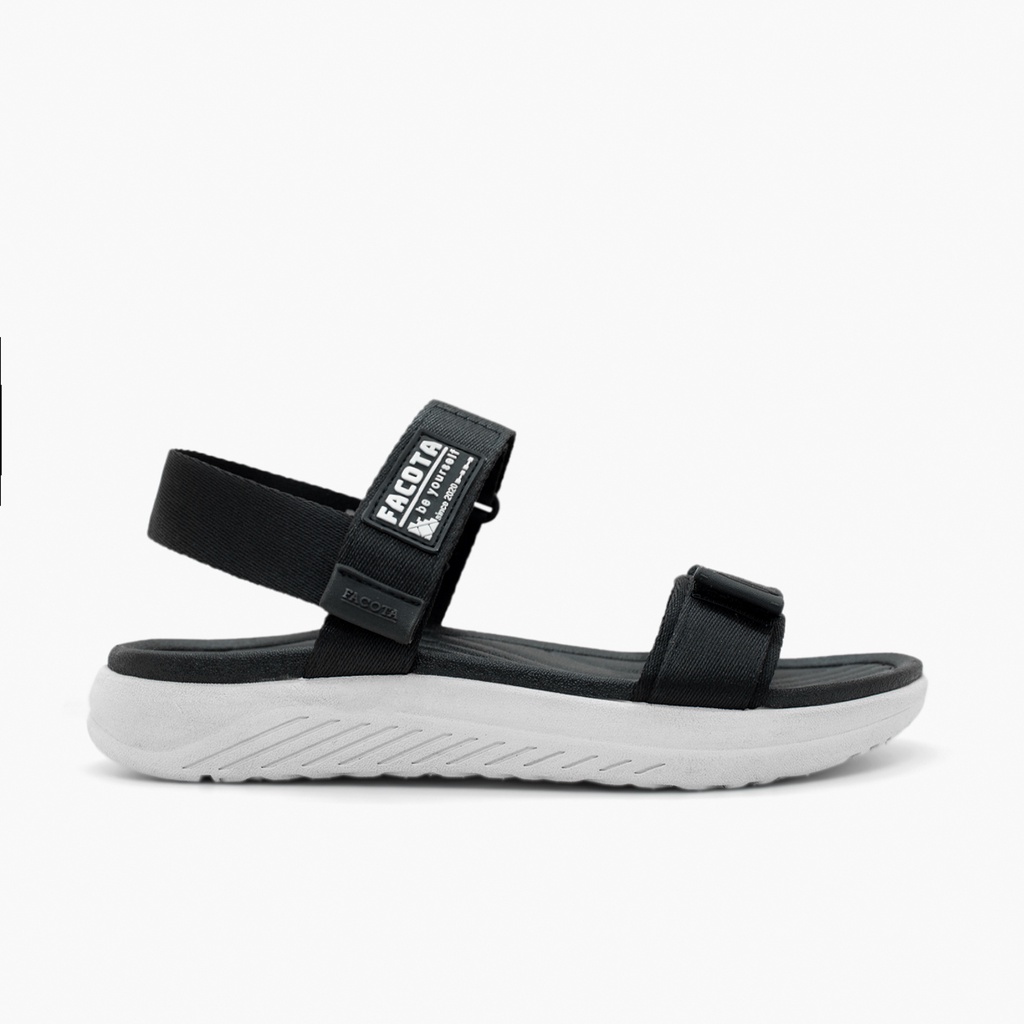 FACOTA │Giày Sandal Unisex thể thao Facota V6S SP02 - ĐEN TRẮNG