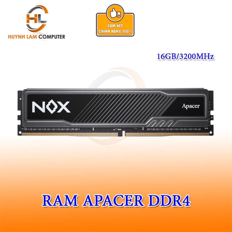 Ram Apacer 16GB NOX DDR4 3200MHz Tản dày - Hàng chính hãng | BigBuy360 - bigbuy360.vn