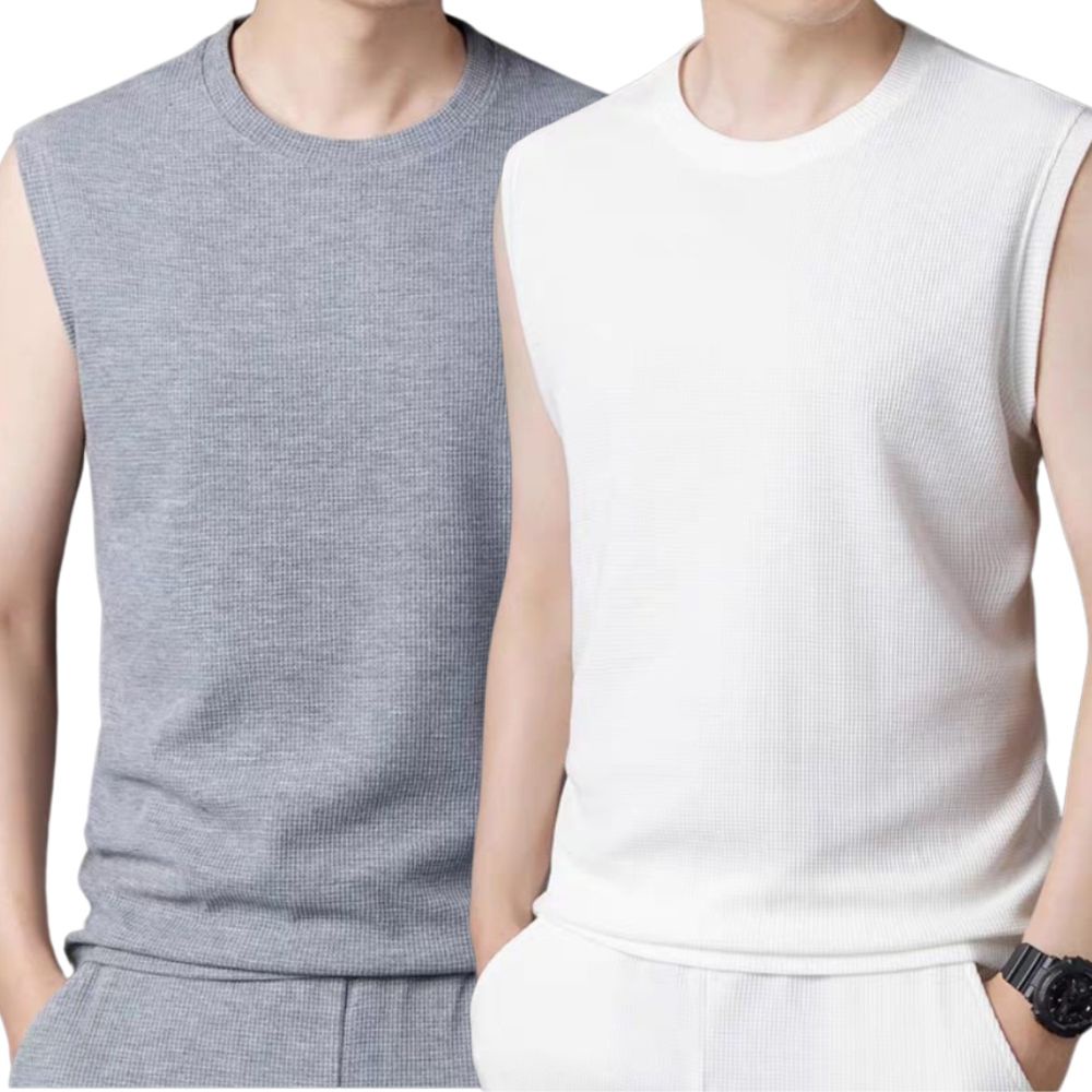 Mẫu mới  áo ba lỗ thun năng động thể thao  2ao top nam 007c