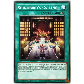 [Thẻ Yugioh] Shinobird's Calling |EN| Common
