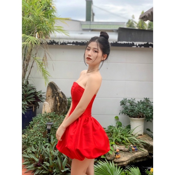 Đầm Cúp Ngực Cosset Eo Hàng Thiết Kế Loại 1 Chất Liệu Tapta 369 GL Clothing