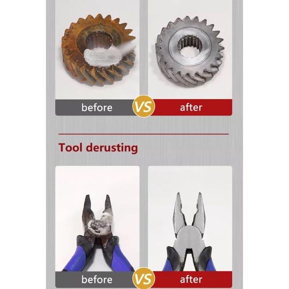 Chai xịt đánh sét gỉ kim loại - Dầu bôi trơn tẩy gỉ sét đa năng chính hãng DSQ xuất khẩu Châu Âu