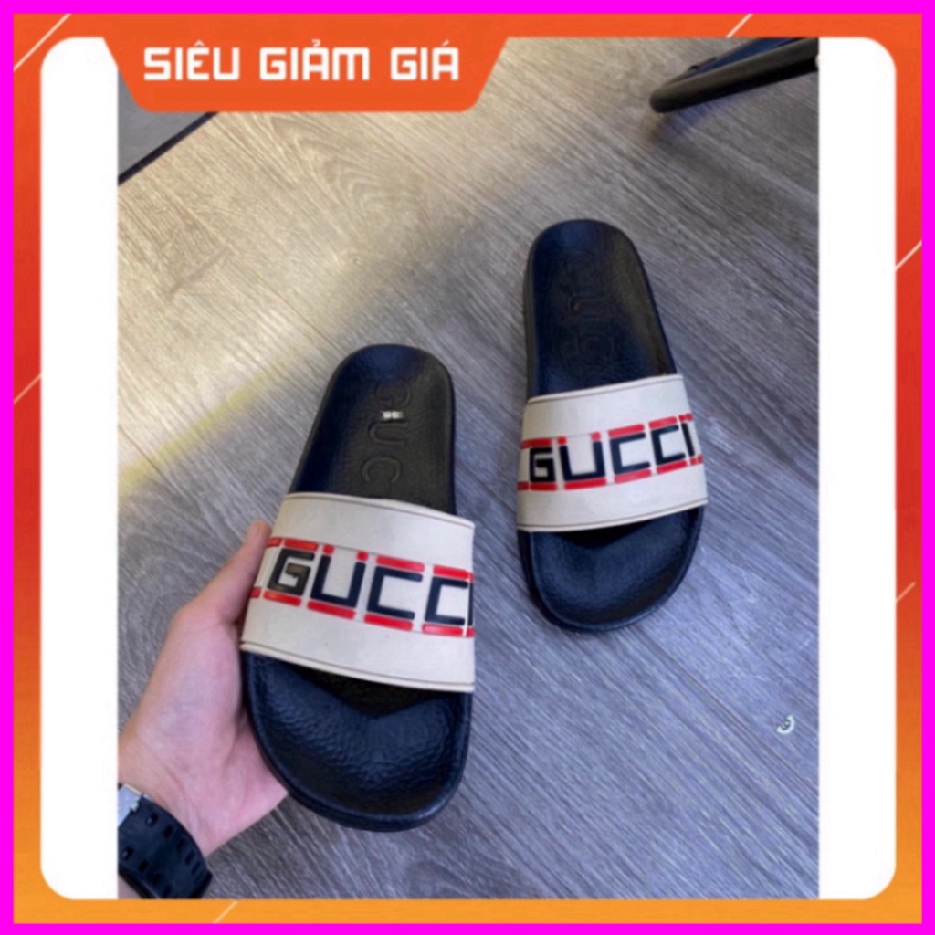Dép Thời Trang Quai Ngang Nam Cao Cấp GUCCI Bản Đế Super Free Ship Xmenshop Xmenshop3 Xmenshop4