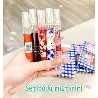 SET BODY MIST BATH AND BODY WORKS MINI