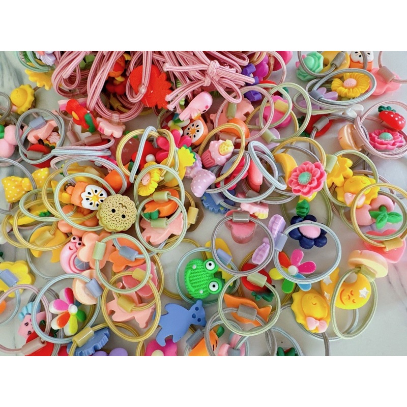 Dây buộc tóc icon hình thú siêu xinh