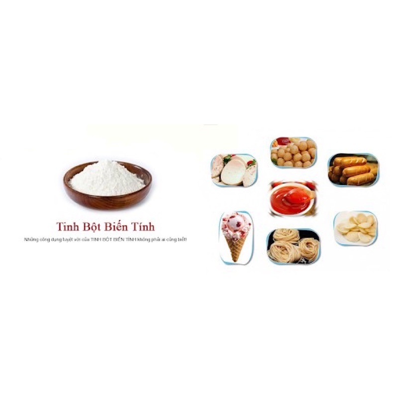 Tinh bột mì biến tính Thái Lan 1kg