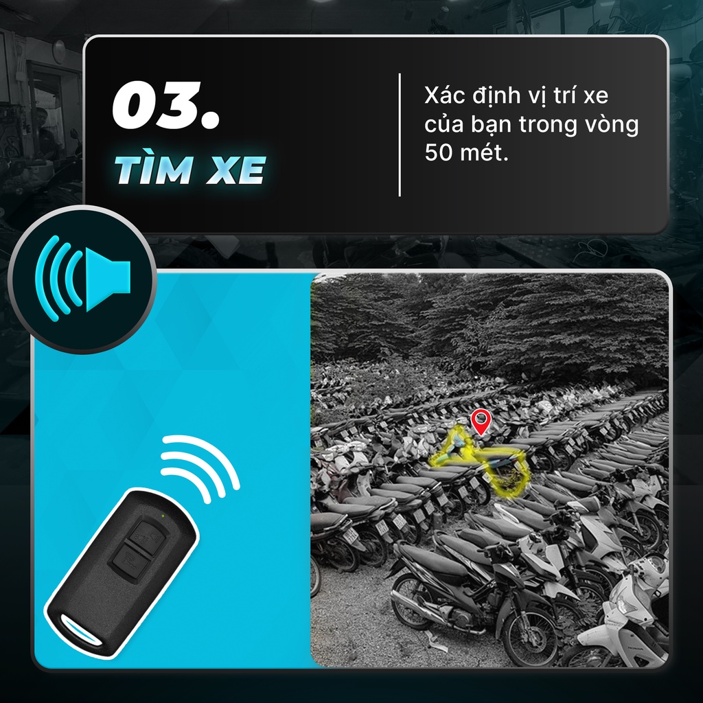 Smartkey Honda K59 - Exciter 2010, Sirius xang cơ, Jupiter xang cơ,...