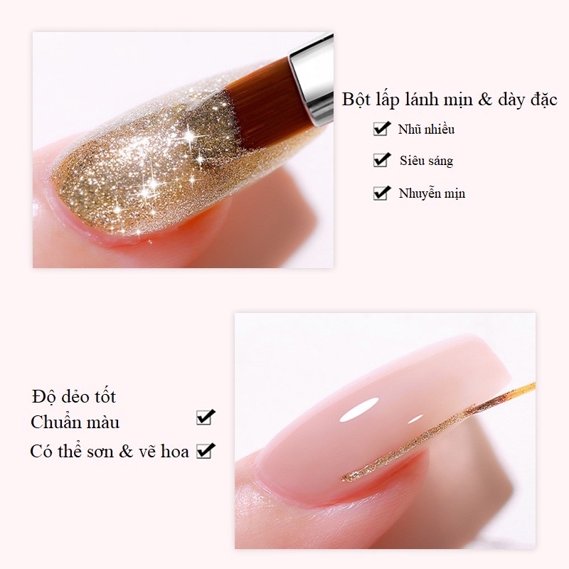 Gel nhũ siêu sáng Daily Nail vẽ viền móng