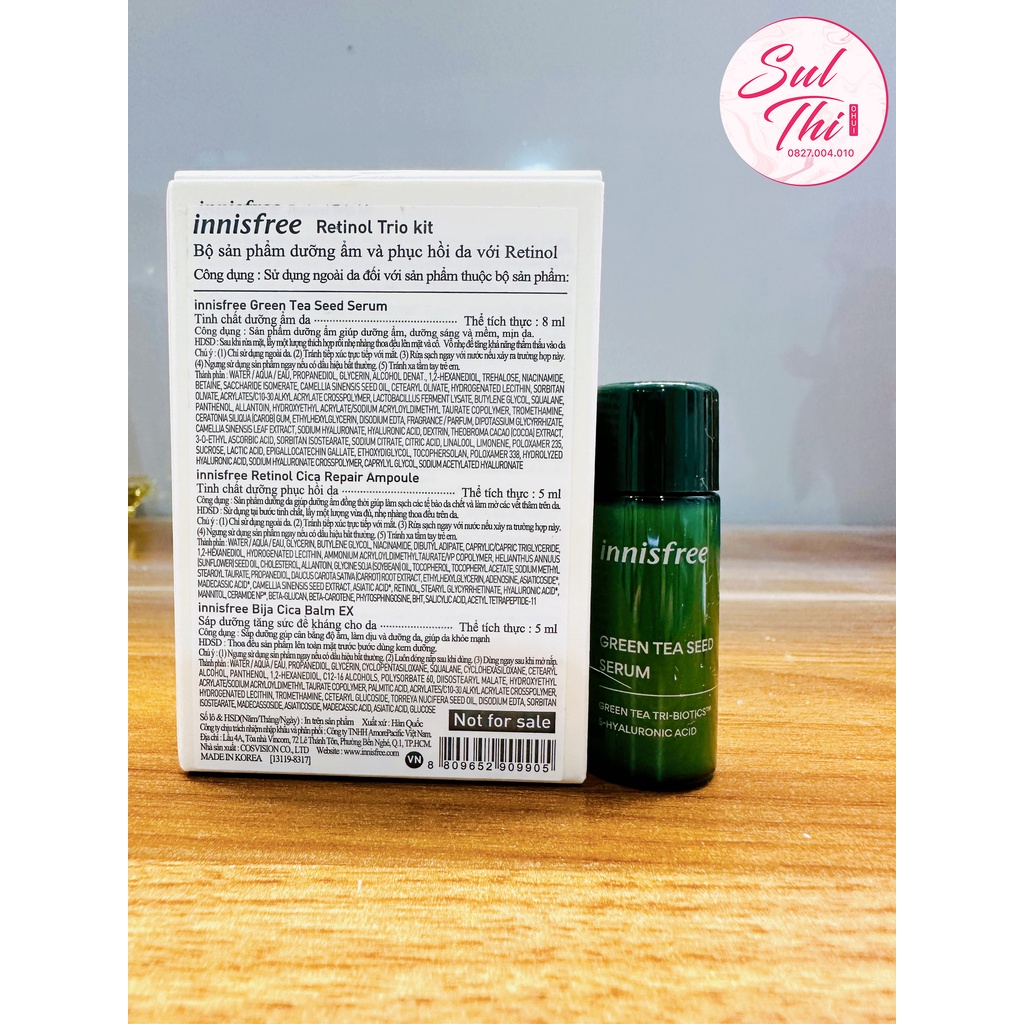 Tinh chất trà xanh Green Tea Seed Serum phiên bản 2022 chai 8ml