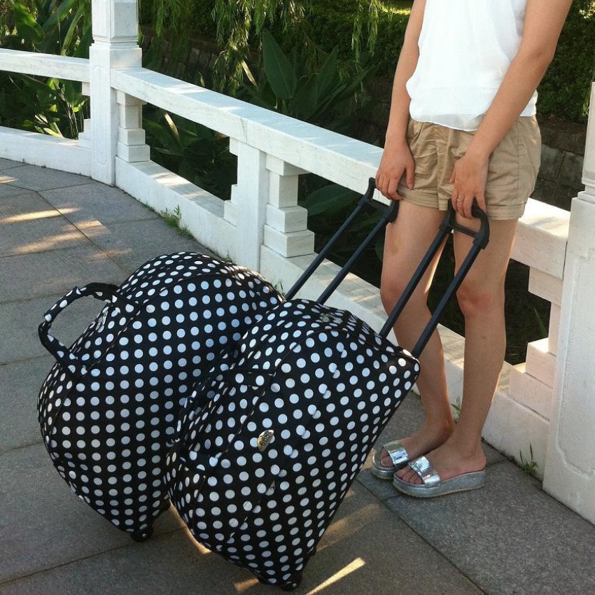 Túi xách du lịch, túi kéo du lịch có bánh xe 20inch chất liệu vải dù chống thấm nước cao cấp với nhiều màu sắc TT006