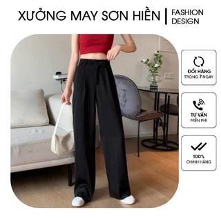 Quần Suông Ống Rộng Dài 100cm Xưởng May Sơn Hiền MS2229