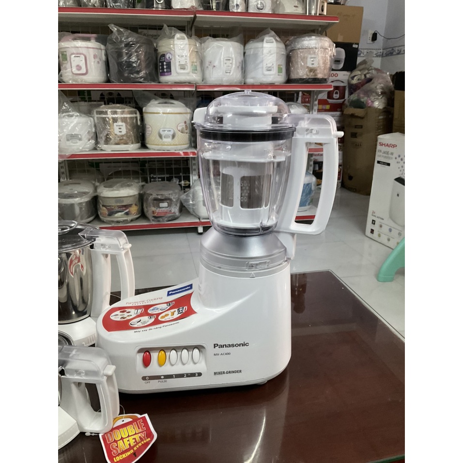 Máy xay sinh tố đa năng Panasonic MX-AC400WRA made in Ấn Độ- Hàng trưng bày