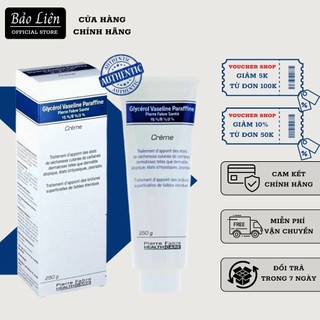 Kem dưỡng da Glycerol Vaseline Paraffine Crème 250g chính hãng, cấp ẩm cho da khô nẻ