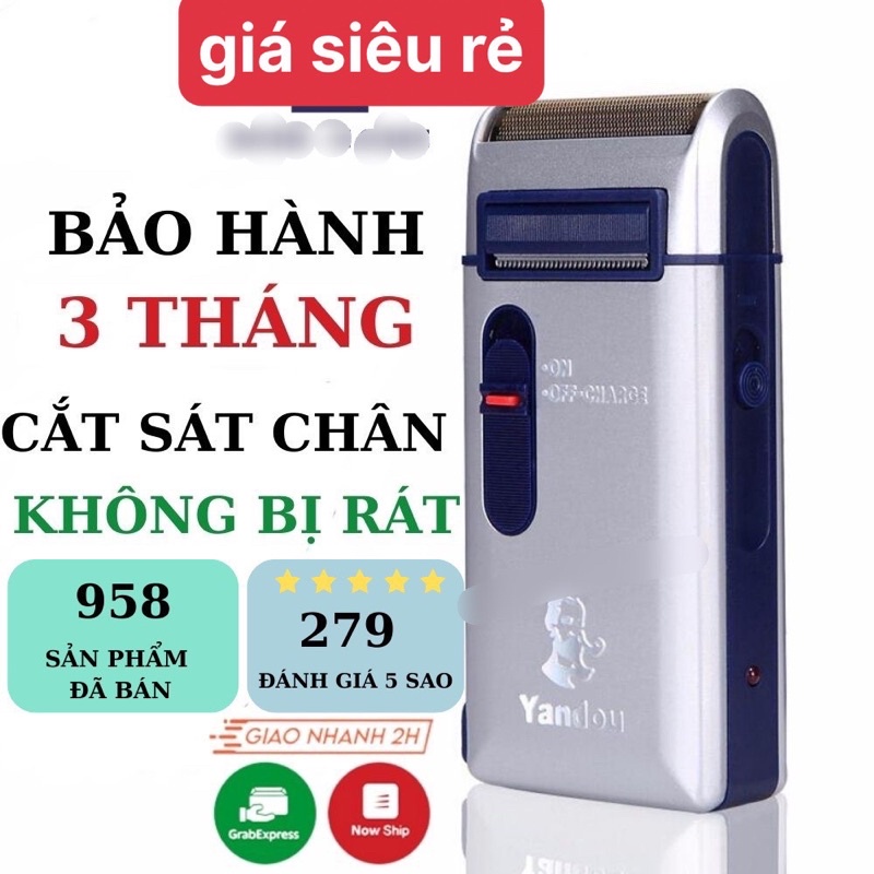 Máy cạo râu Yandou lưỡi ngang dành cho nam, Máy cạo SCW 301U cao cấp siêu bền, phong cách mạnh mẽ, sắc bén