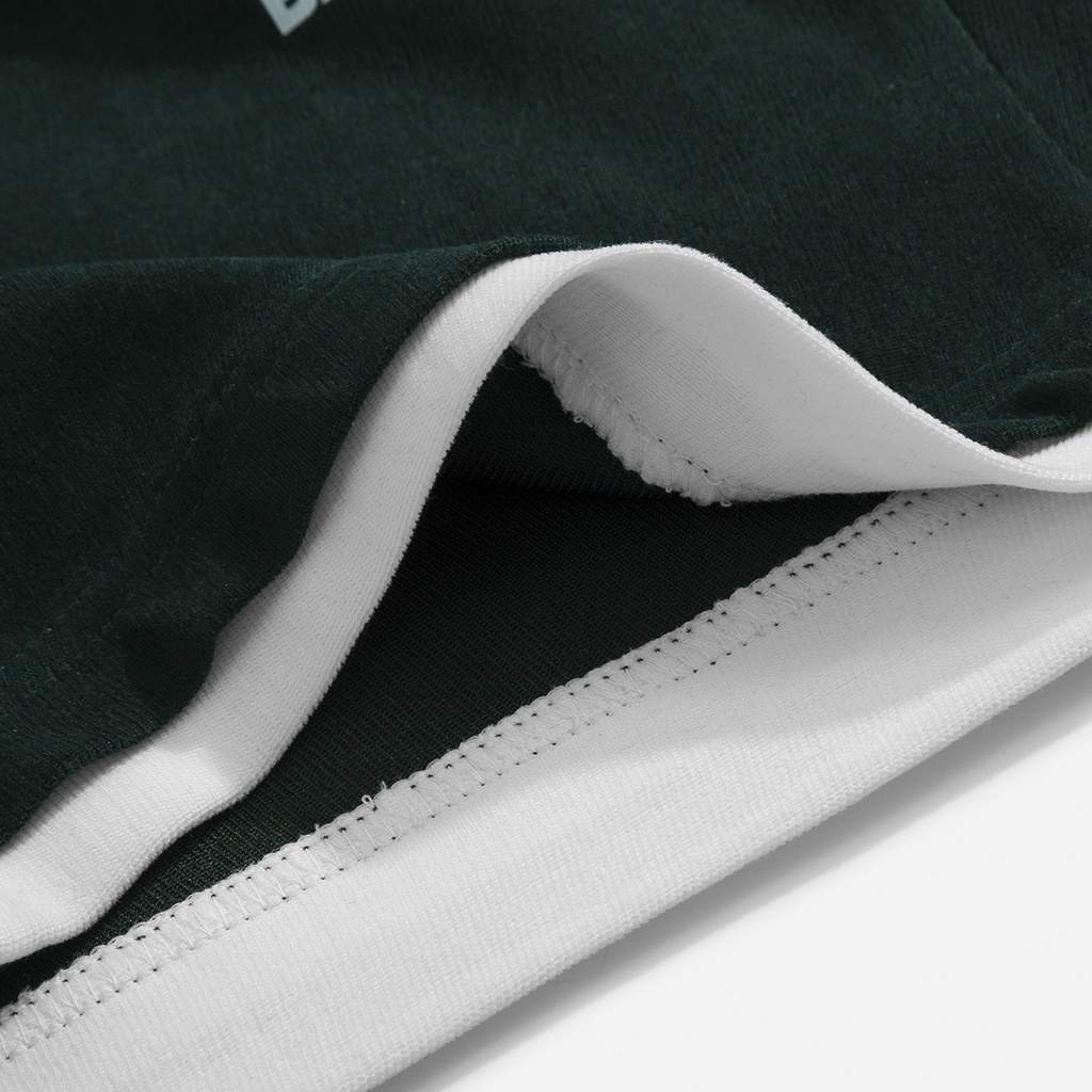 Quần đùi nam ROUGH phối layer chất thun nhám hàn 5 màu cơ bản