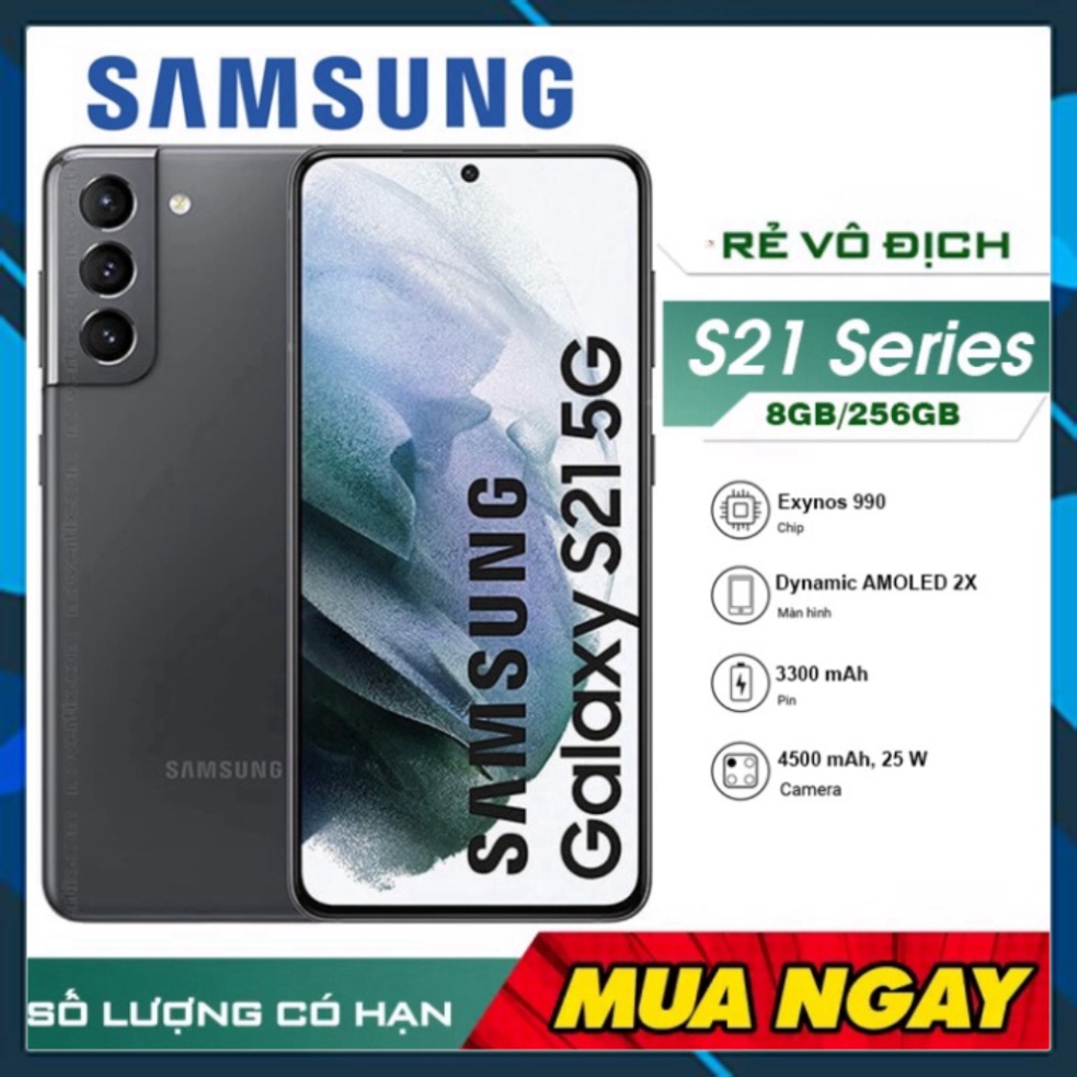 Giảm 80%  xả kho cuối năm   Điện thoại Samsung Galaxy S21 5G, S21 Plus 5G, S21 Ultra 5G chính hãng, đổi trả trong 7 ng | BigBuy360 - bigbuy360.vn