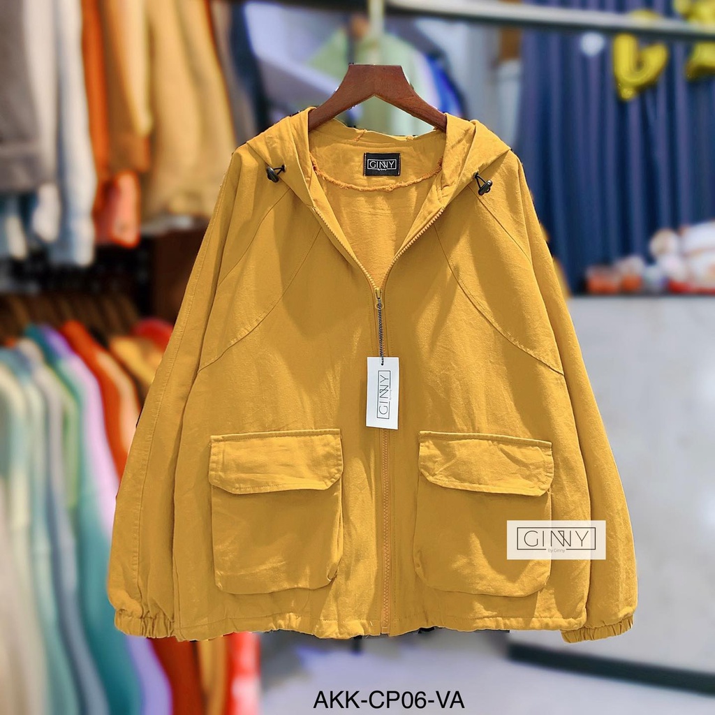 ÁO KHOÁC KAKI MOCA_áo khoác chống nắng_hình ảnh shop tự chụp