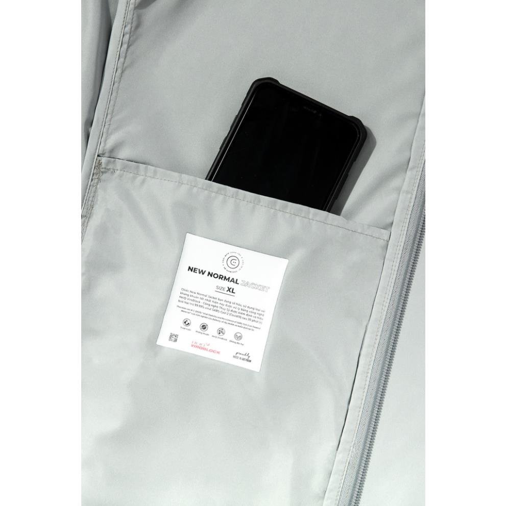 Áo khoác gió thể thao HeiQ ViroBlock, chống UV & trượt nước thu đông thương hiệu Coolmate sale