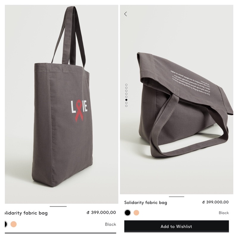 Túi vải mango vợt sale | Hàng hiệu chính hãng