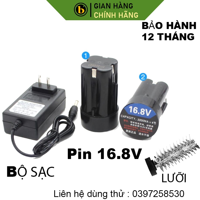 Pin máy đánh vảy cá 16.8V sử dụng liên tục 4 - 6 tiếng thời gian sạc 2 tiếng , lưỡi đánh vảy cá chất liệu ion