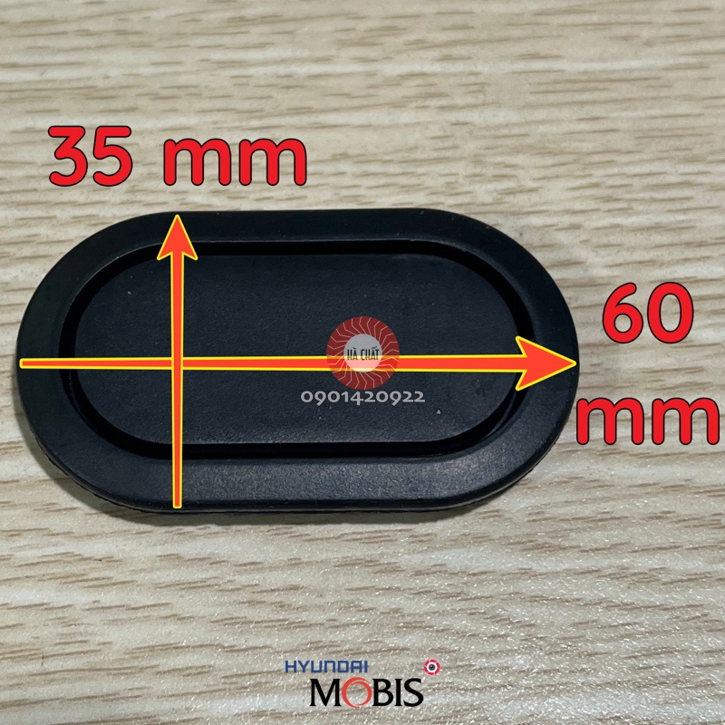 Cao su nút bịt nhận sàn hình bầu dục cho xe Kia và Hyundai 🚘 Chính hãng KIA MOTORS - HYUNDAI MOBIS Hàn Quốc