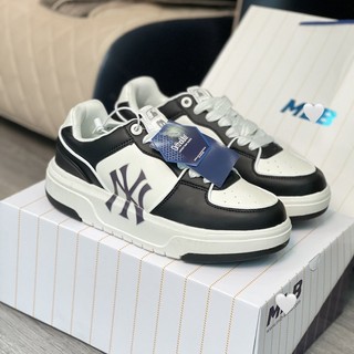 Giày thể thao sneaker mlb liner chữ ny trắng đen , giày mlb liner red ny đen hot trend 2023 sc trung - ảnh thật
