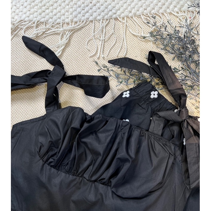 SET SHORT BÍ TAY THẮT NƠ