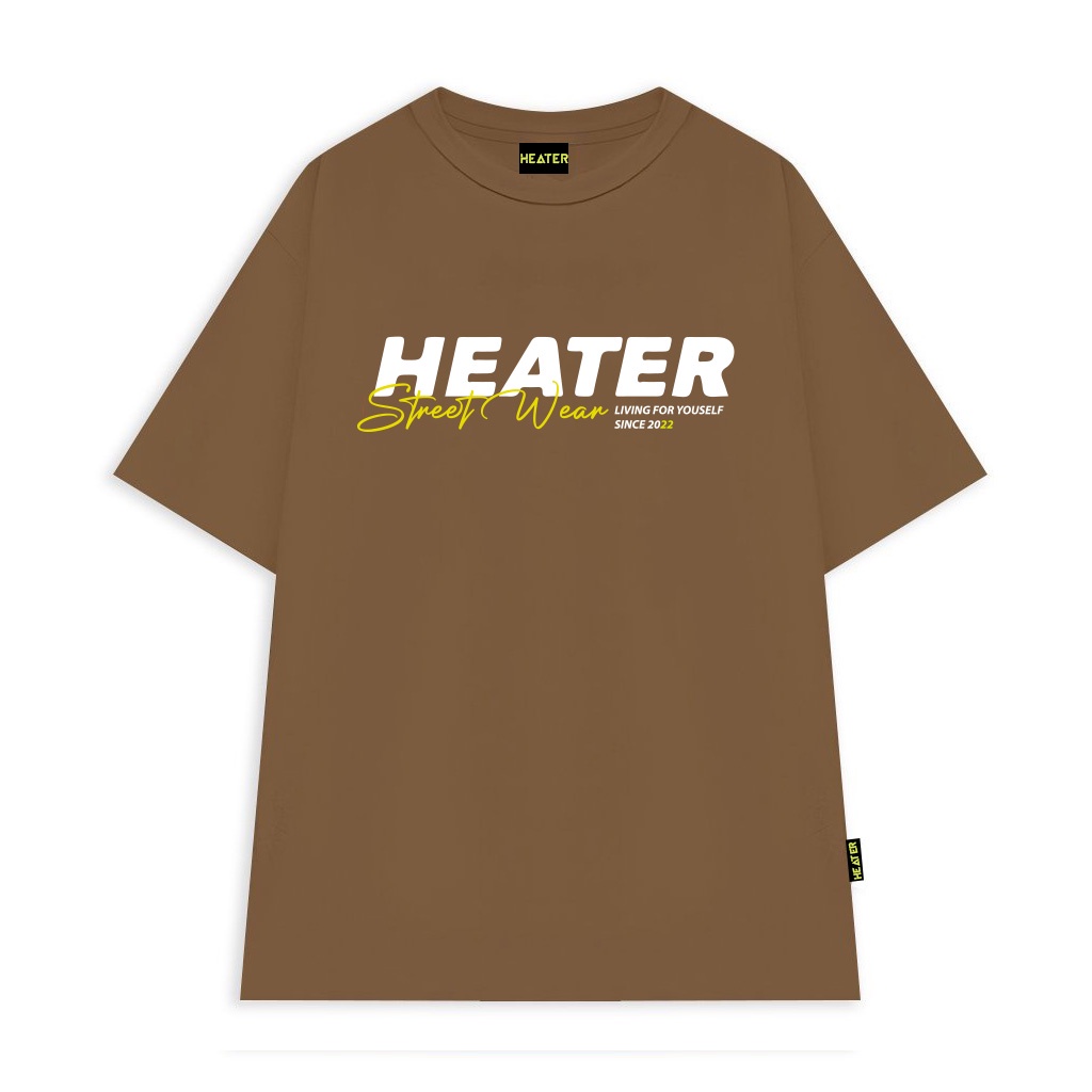 Áo Thun Nam Nữ Chất Cotton Form Rộng Tee Basic Local Brand  HEATER Chính Hãng - KD111